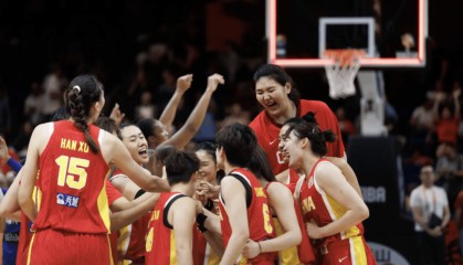 中国女篮险胜波多黎各晋级世界杯八强