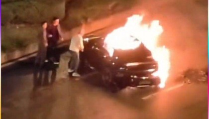 成都发生一起严重交通事故，上游新闻实地探访：燃烧留下的印记仍在