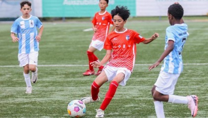 中国少年不服输,中国足球有未来!