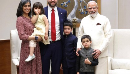 拖家带口回娘家，“印度女婿”万斯首次访印，全印度农民协会呼吁全国抗议