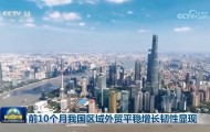 前10个月我国区域外贸平稳增长韧性显现